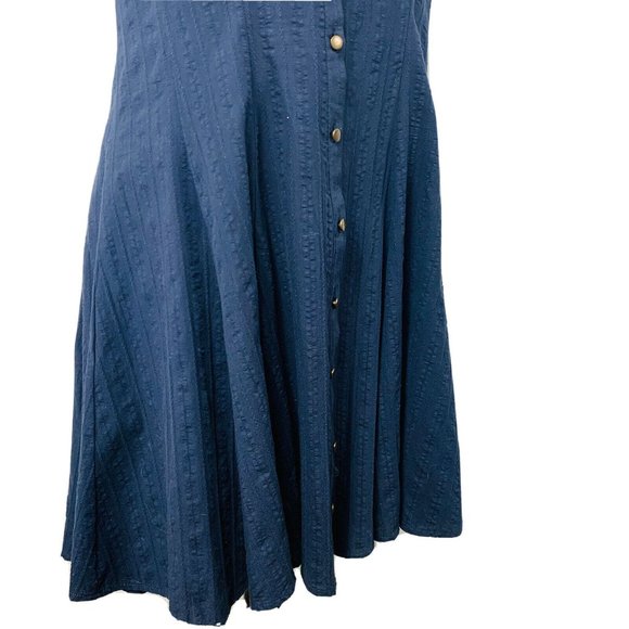 Chelsea & Violet A Line Dress Juniors Size XL Button Front Sweetheart Lace Up - Picture 4 of 12